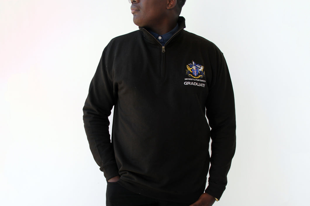 Graduation 3/4 Zipped Sweatshirt